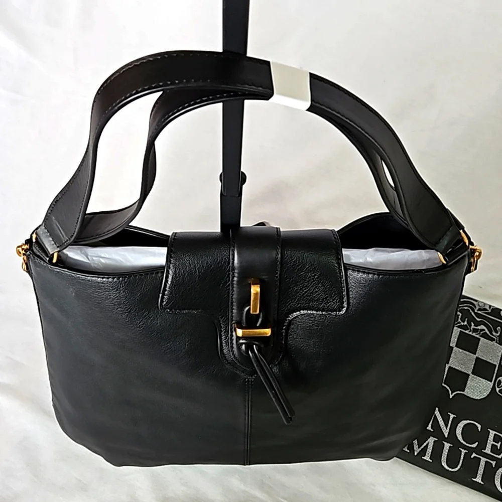 Vince Camuto Maecy Large Leather Hobo Bag